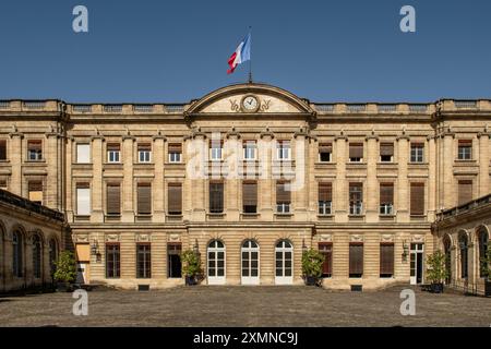 Hotel de Ville, Bordeaux, Nouvelle Aquitaine, Frankreich Stockfoto