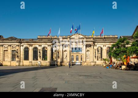 Hotel de Ville, Bordeaux, Nouvelle Aquitaine, Frankreich Stockfoto