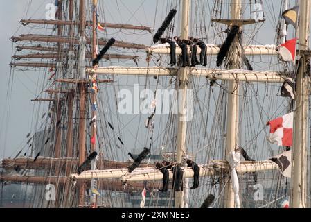 Takelage ??? Foto von Roger Bamber Stockfoto