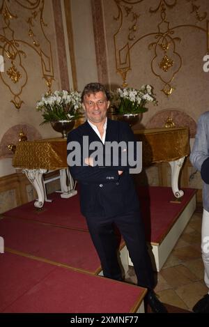 Jonas Kaufmann, Schießen, 2024, Salzburg, Manfred Siebinger *** Jonas Kaufmann, Schießen, 2024, Salzburg, Manfred Siebinger Stockfoto