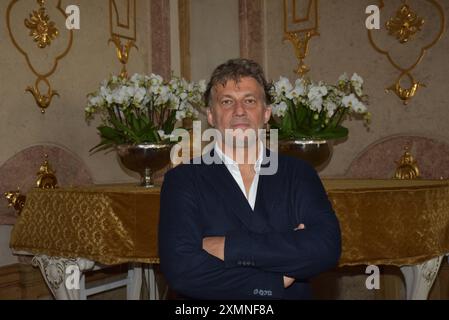 Jonas Kaufmann, Schießen, 2024, Salzburg, Manfred Siebinger *** Jonas Kaufmann, Schießen, 2024, Salzburg, Manfred Siebinger Stockfoto