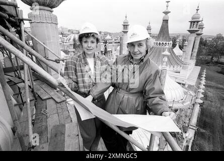 Brighton Pavilion 5. November 1991 Bild von Roger Bamber Stockfoto