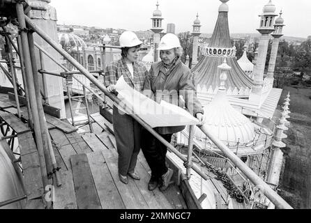 Brighton Pavilion 5. November 1991 Bild von Roger Bamber Stockfoto