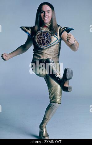 Dave Hill of Slade1973 Bild von Roger Bamber Stockfoto