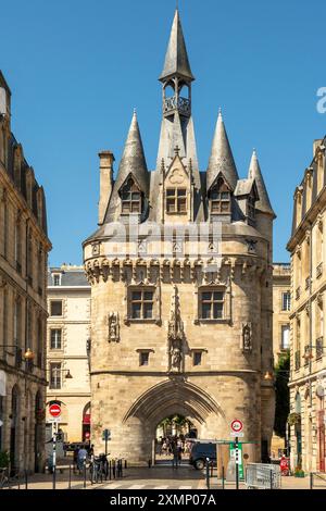 Porte Cailhau, Bordeaux, Nouvelle Aquitaine, Frankreich Stockfoto
