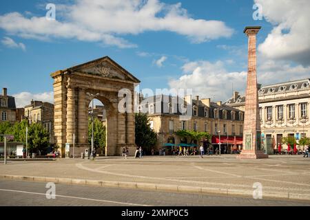 Porte d'Aquitaine, Bordeaux, Nouvelle Aquitaine, Frankreich Stockfoto