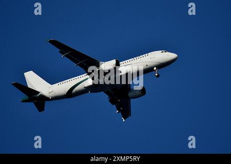 Marseille, Frankreich. Juli 2024. Blick auf ein Amelia Flugzeug, das am Flughafen Marseille Provence ankommt. (Foto: Gerard Bottino/SOPA Images/SIPA USA) Credit: SIPA USA/Alamy Live News Stockfoto