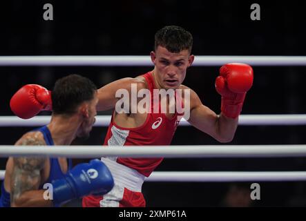 Paris, Frankreich. Juli 2024. Tritt während der // in der Paris North Arena, Paris, Frankreich, an. Quelle: Ulrik Pedersen/Alamy Stockfoto