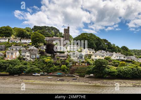 Noss Mayo von Newton Ferrers in Devon, England, Großbritannien Stockfoto