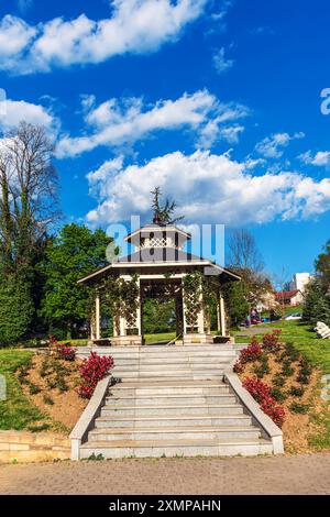 Park im Spa, Vrnjacka Banja - Serbien Stockfoto