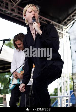 Sundara Karma, Lazydays Festival, Southend-on-Sea, Essex © Clarissa Debenham (filmfreie Fotografie) / Alamy Stockfoto