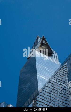 Hudson Yards ist eine private und kommerzielle Gruppe von Wolkenkratzern auf der Westseite von Manhattan 2024 in New York City, USA Stockfoto