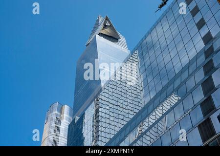 Hudson Yards ist eine private und kommerzielle Gruppe von Wolkenkratzern auf der Westseite von Manhattan 2024 in New York City, USA Stockfoto