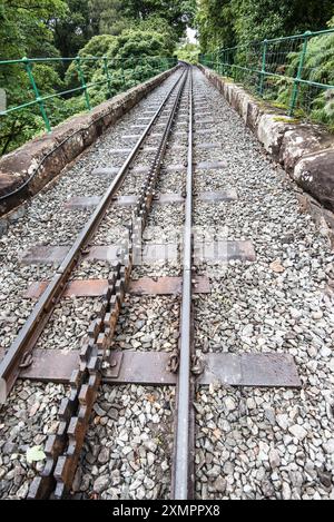 Ein einmaliges historisches Eisenbahnabenteuer zum Gipfel von Snowdon, Yr Wyddfa, dem majestätischen Berg mit atemberaubender Aussicht. Stockfoto