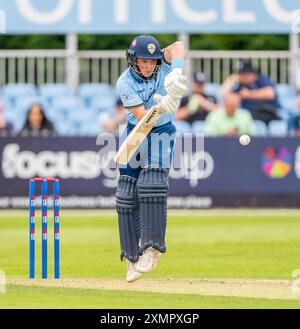 Harry spielte für Derbyshire in einem One-Day-Match zwischen Derbyshire und Middlesex Stockfoto