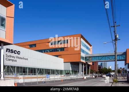 Sydney, Kanada - 28. Juli 2924: Der neue Komplex des Nova Scotia Community College (NSCC) an der Küste von Sydney soll im Herbst geöffnet werden Stockfoto