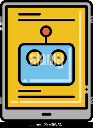 Künstliche Intelligenz Stock Vektor