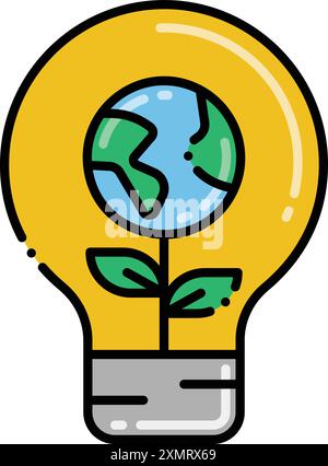 Erneuerbare Energien Stock Vektor