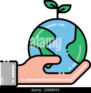 Nachhaltigkeit Stock Vektor
