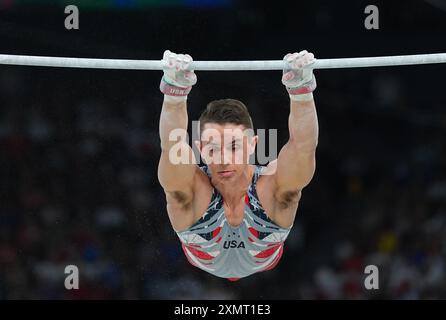 Paris, Frankreich. Juli 2024. Tritt während der // in der Bercy Arena in Paris, Frankreich an. Quelle: Ulrik Pedersen/Alamy Stockfoto