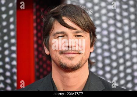 London, Großbritannien. 29. Juli 2024. Josh Hartnett besuchte eine Sondervorführung von Trap im Cineworld-Kino im O2 in London. Das Foto sollte lauten: Matt Crossick/Alamy Live News Stockfoto