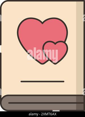 Love Story Stock Vektor