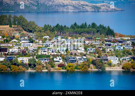 Kelvin Peninsula in Queenstown - Neuseeland Stockfoto