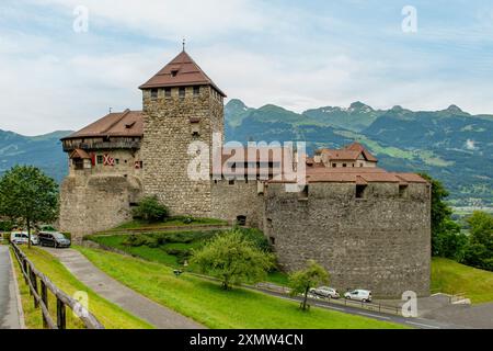 Schloss Vaduz, Vaduz, Liechtenstein Stockfoto