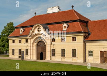 Gebäude in der Abtei Gottweig, Furth-bei Gottweig, Österreich Stockfoto