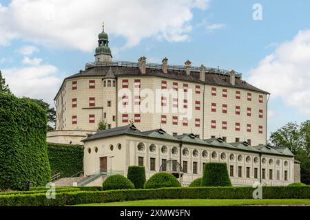 Schloss Ambras, Innsbruck, Österreich Stockfoto