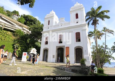 salvador, bahia, brasilien - 20. Mai 2022: Architektonischer Komplex des Solar do Unhao, in dem sich das Museum für Moderne Kunst - MAM - in der Stadt Salvador befindet Stockfoto