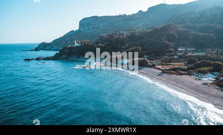 Insel Samos Beach Stockfoto