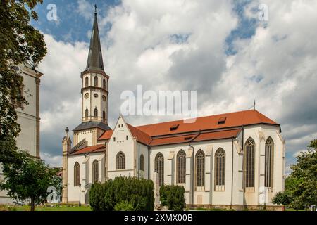 Basilika St. Jakobus, Levoca, Slowakei Stockfoto