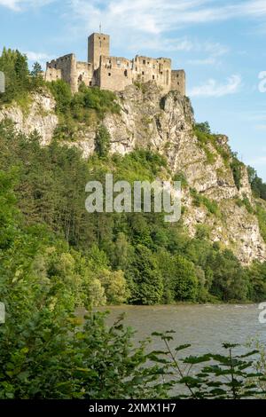 Schloss Strecno, Strecno, Slowakei Stockfoto