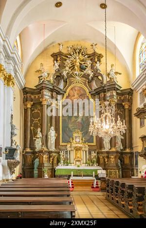 In der Kirche unserer Lieben Frau von Loreto, Bratislava, Slowakei Stockfoto