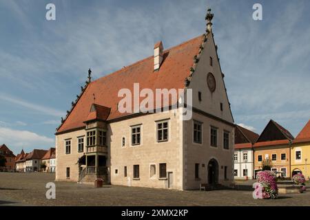 Altes Rathaus, Bardejov, Slowakei Stockfoto