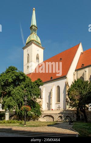 St.-Martins Kathedrale, Bratislava, Slowakei Stockfoto