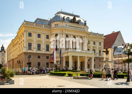 Das Alte Slowakische Nationaltheater, Bratislava, Slowakei Stockfoto