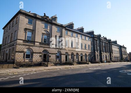 Edinburgh Schottland, Vereinigtes Königreich 30. Juli 2024. Bute House ist die offizielle Residenz des Ersten Ministers von Schottland am Charlotte Square. Credit sst/Alamy live n Stockfoto