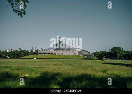 Winnipeg, Manitoba, Kanada - Oktober 2022 der Pavilion WAG im Assiniboine Park. Hochwertiges Foto Stockfoto