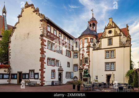 Das historische Rathaus von Bad Hersfeld Stockfoto