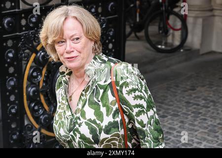 London, Großbritannien. Juli 2024. Baroness Smith von Basildon, Angela Smith, Anführerin des House of Lords, Life Peer. Die Minister der Labour Party nehmen an der Kabinettssitzung in der Downing Street, London, UK, Teil. Credit: Imageplotter/Alamy Live News Stockfoto