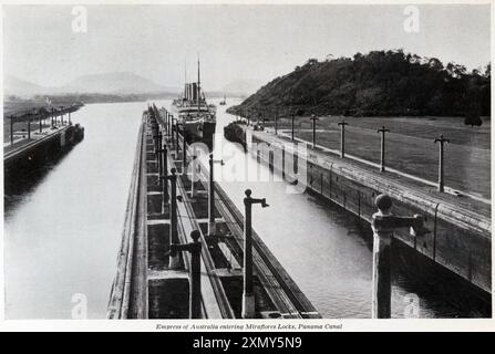 Kanadisches Kreuzfahrtschiff, Empress of Australia Stockfoto