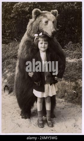 Black Gang Chine, Alum Bay, Isle of Wight - Stoffbär Stockfoto