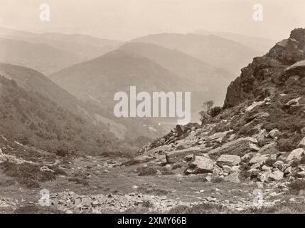 Blick vom Panoramaweg in der Nähe von Barmouth, Nordwales Stockfoto