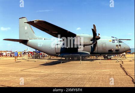 Alenia C-27J Spartan 07 Blau Stockfoto