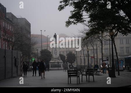 Porto, Portugal - 24. April 2024 Stadtzentrum von Porto. Hochwertige Fotos Stockfoto