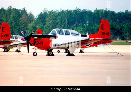 Buche T-34C Turbo-Mentor 160941 Stockfoto