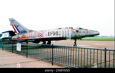 Nordamerikanischer F-100D Super Sabre. 11 ML Stockfoto