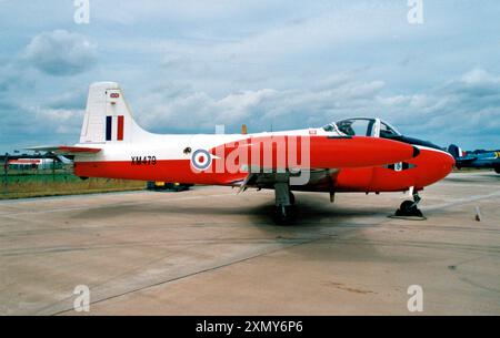 Jagdjet Provost T.3A G-BVEZ/XM479 Stockfoto